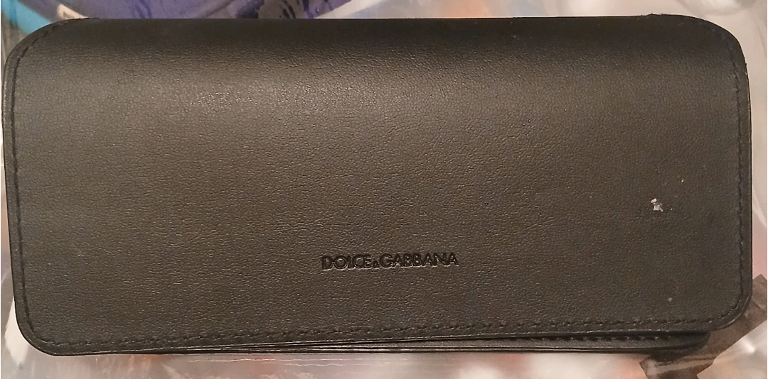 Dolce & Gabbana Black Eyeglasses Case