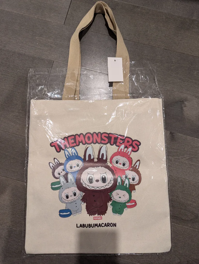 🇨🇦 Brand New - Labubu The Monsters Tote Bag thumbnail