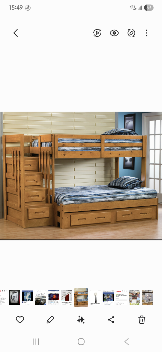 Ponderosa Twin/Full Bunk Bed