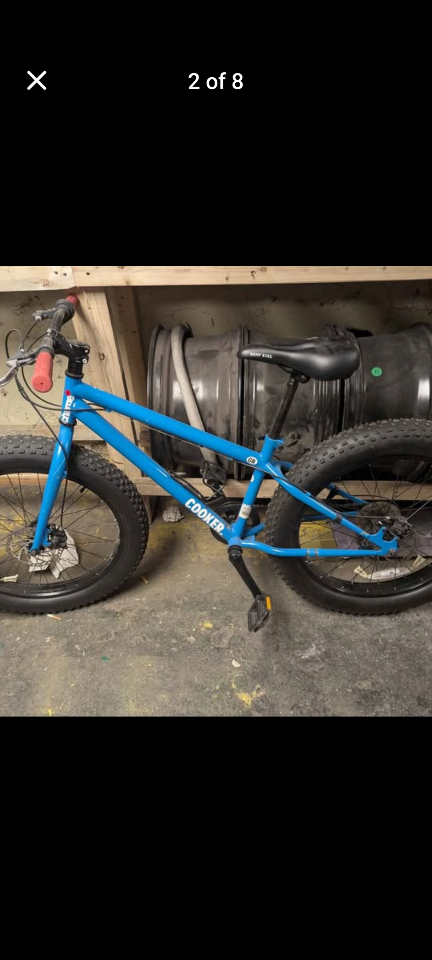 Cooker Fat Bike - Blue