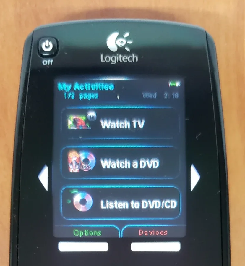 UPDATED: Logitech Harmony One Universal Remote image indicator(3)