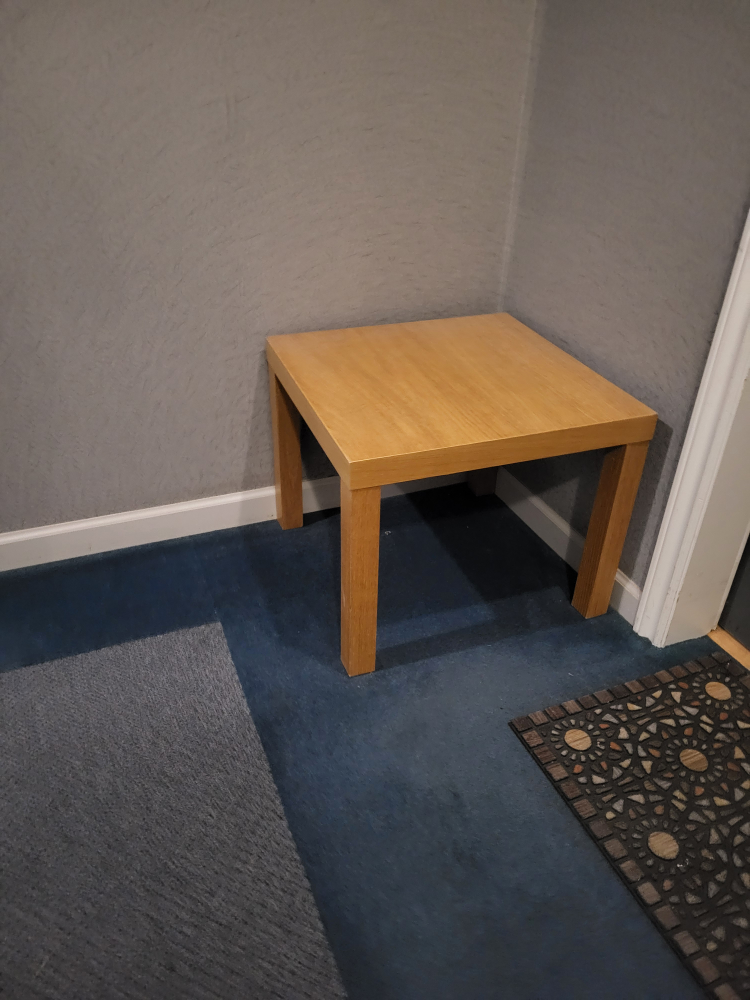 IKEA Lack Side Table - Light Wood