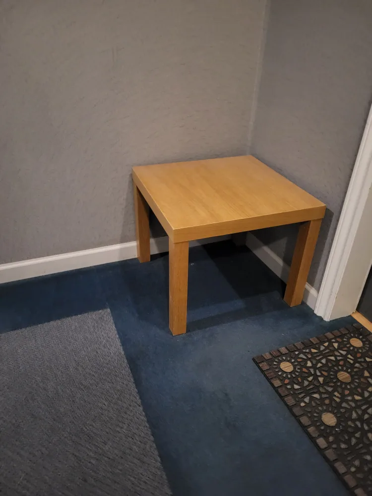 IKEA Lack Side Table - Light Wood thumbnail