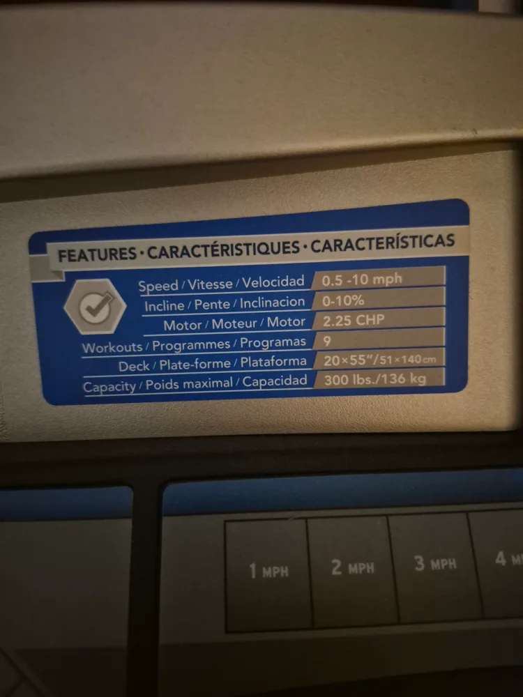 Horizon CT5.2 Treadmill image indicator(4)