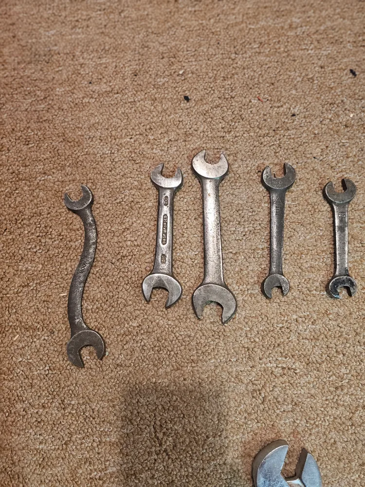Mixed Lot of Wrenches: J.H. Williams, Crescent, Tufa thumbnail