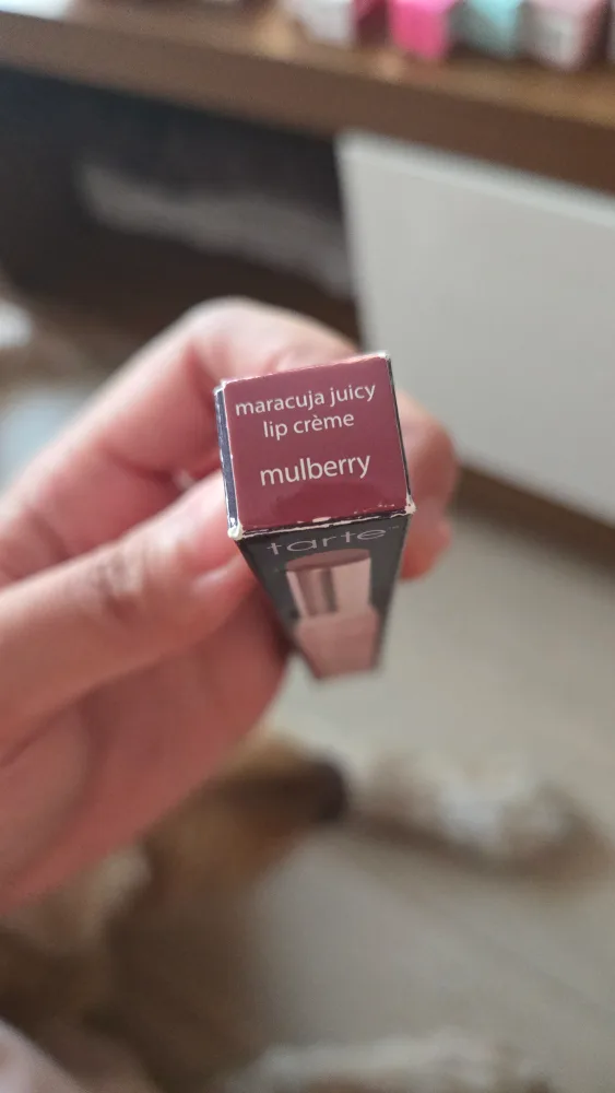 *NEW w/ box* Tarte Maracuja Juicy Lip Crème – Mulberry image indicator(2)