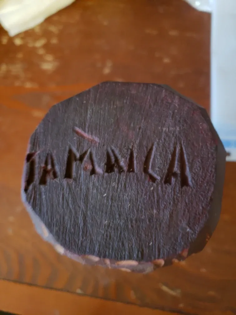 Hand Carved Jamaican Wood Totem 🇨🇦 image indicator(3)