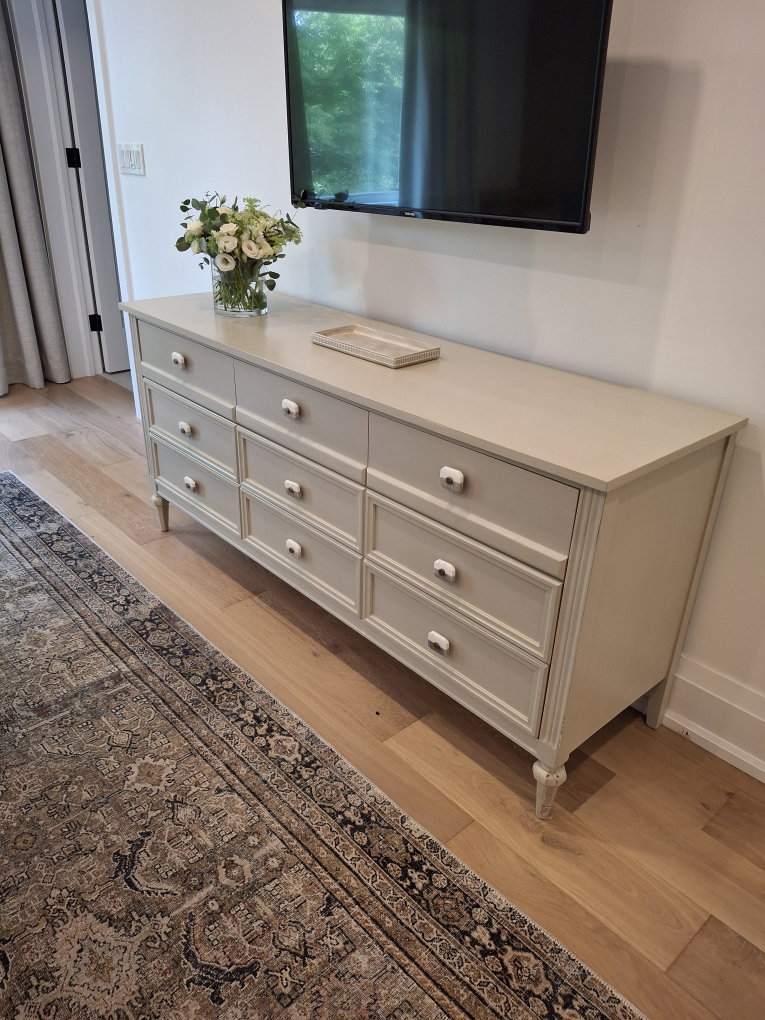 9-Drawer Dresser in Beige