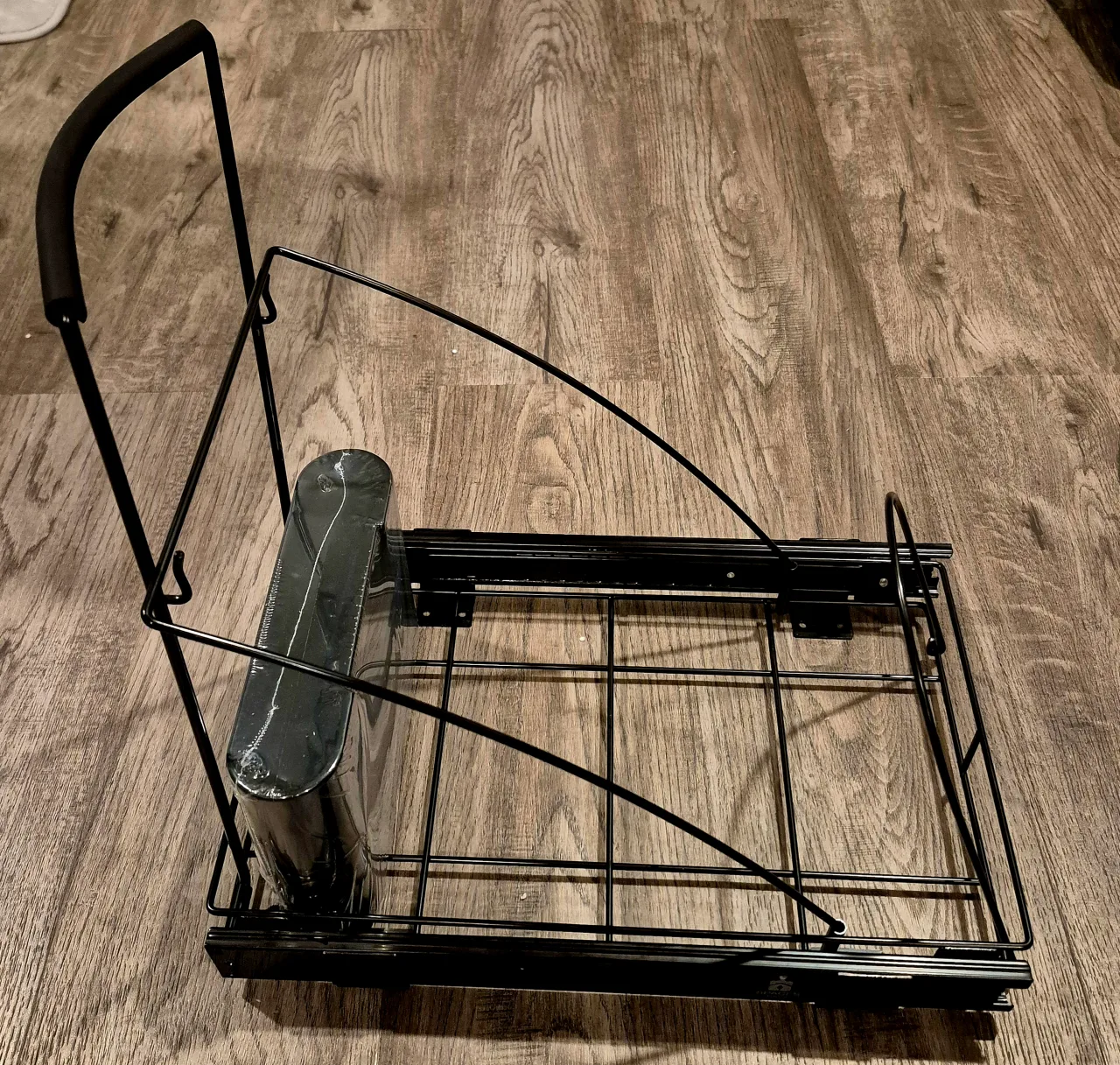 Heavy-Duty Pullout Trash Can Slider w/ Bag Holder image indicator(4)