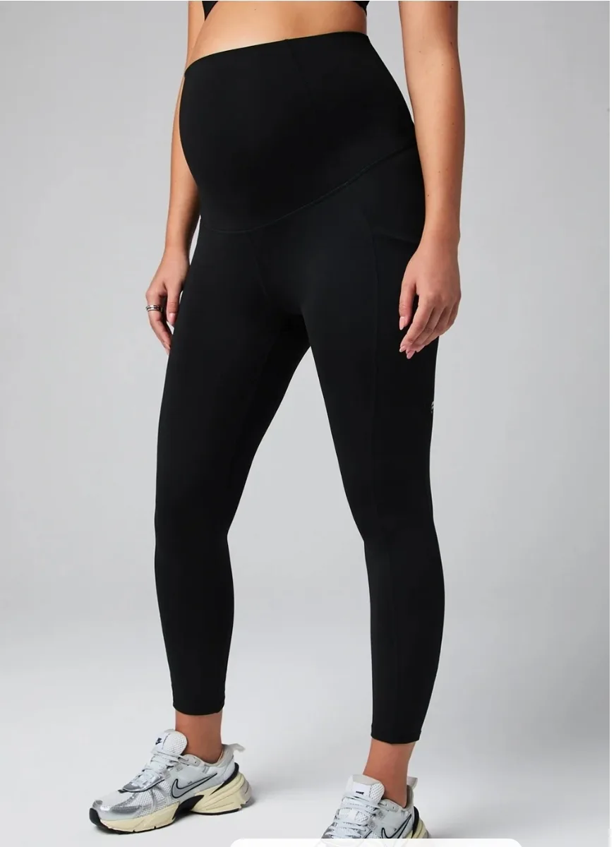 Fabletics PureLuxe High-Waisted Maternity 7/8 Legging thumbnail
