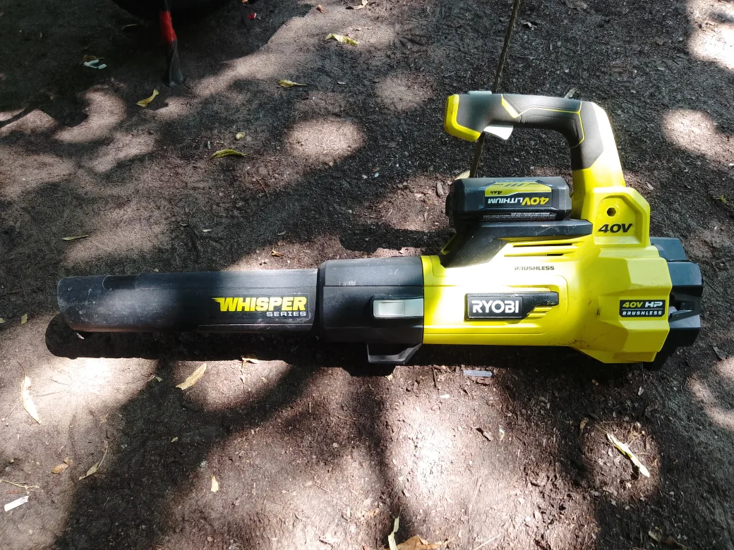 Ryobi 40V HP Brushless Whisper Series Leaf Blower thumbnail