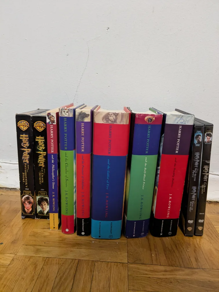 Harry Potter Book and Movie Collection thumbnail