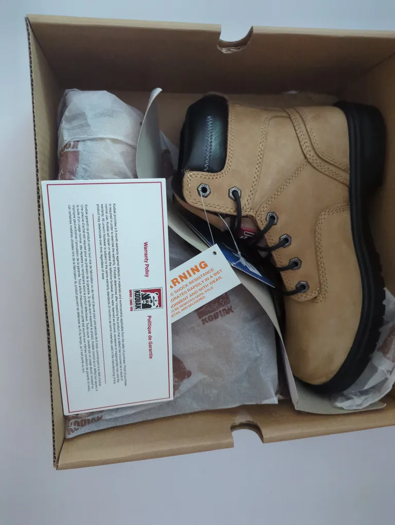New Kodiak Women's Blue 6" Work Boots Safety Shoes - US 8 🇨🇦 thumbnail