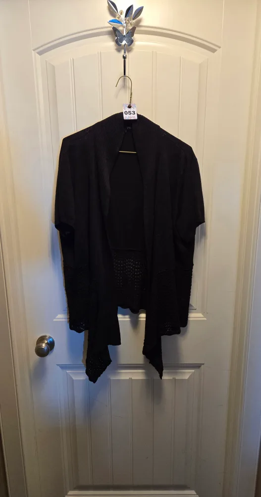 2X Introspect/Plus Black Cardigan thumbnail