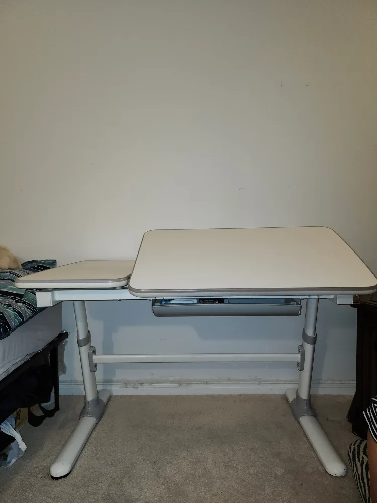 Adjustable Height Desk - White image indicator(9)