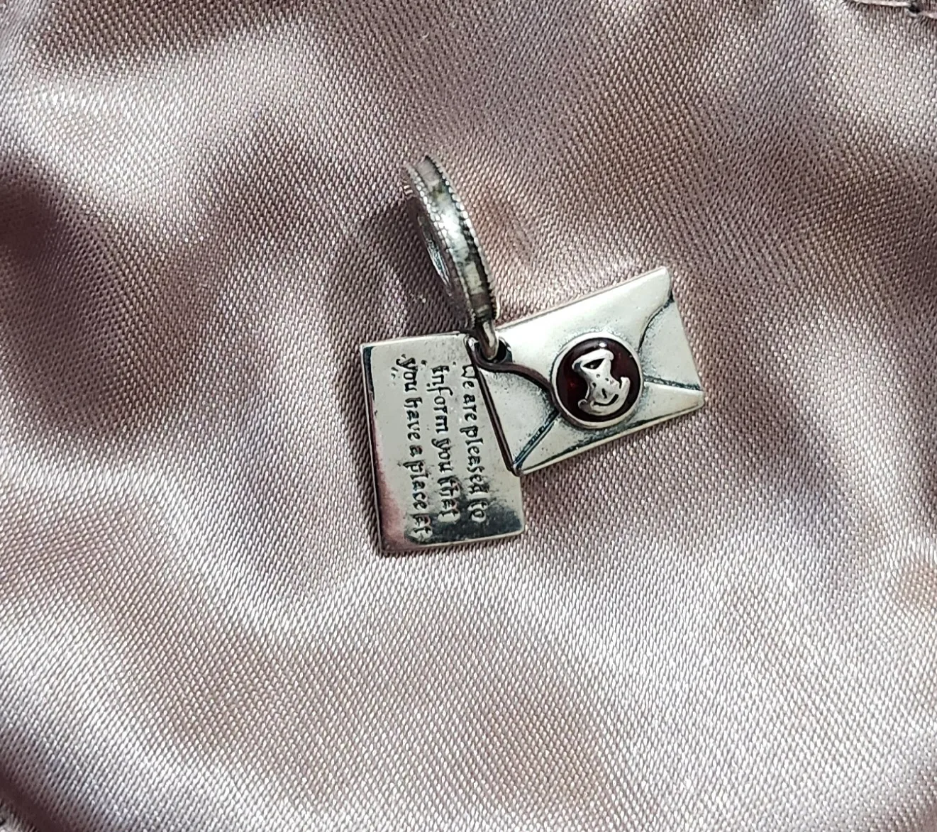 Harry Potter Hogwarts Letter Charm thumbnail