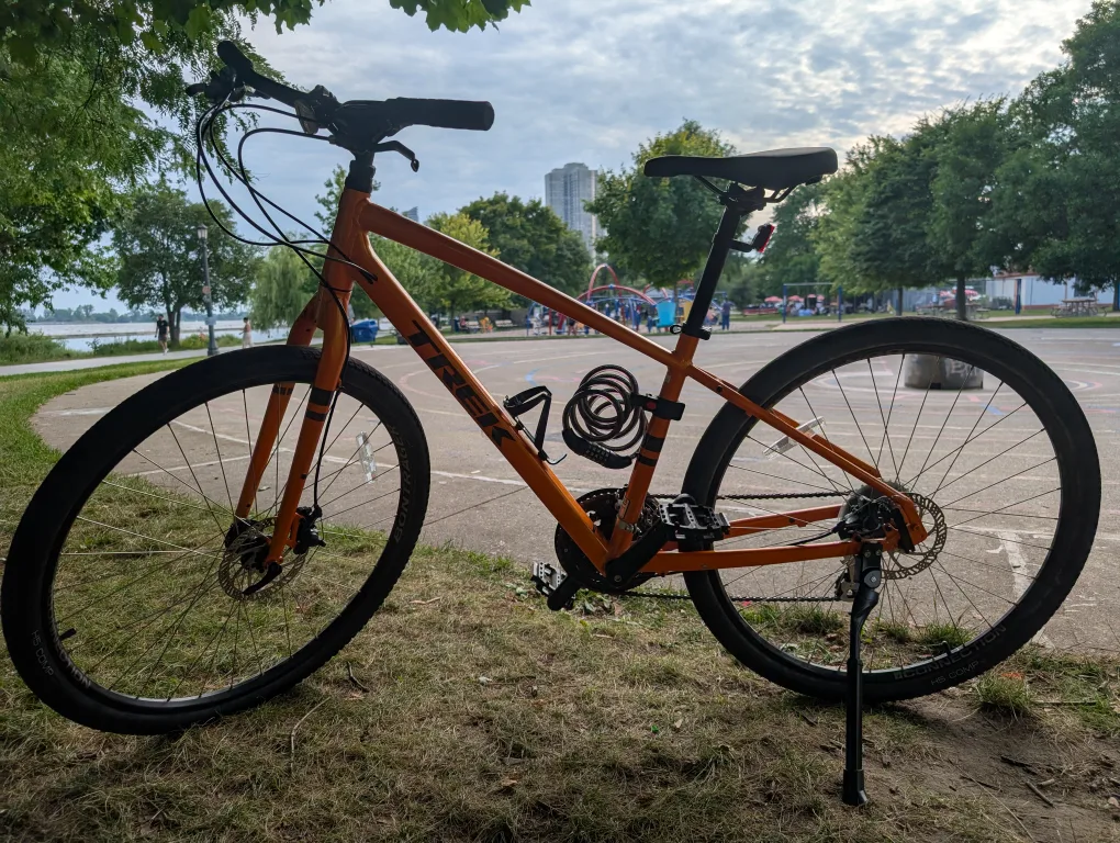 Trek Verve 1 Hybrid Bike - Orange thumbnail