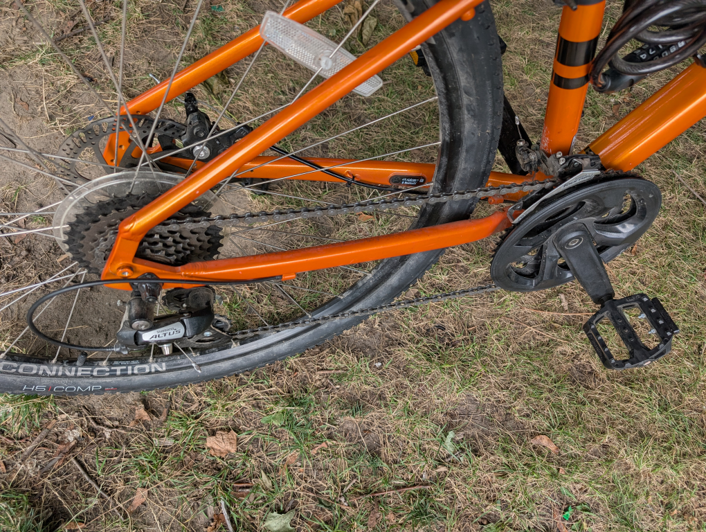 Trek Verve 1 Hybrid Bike - Orange - photo 3