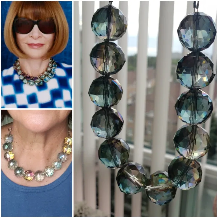 Crystal Necklace *Anna Wintur style* thumbnail