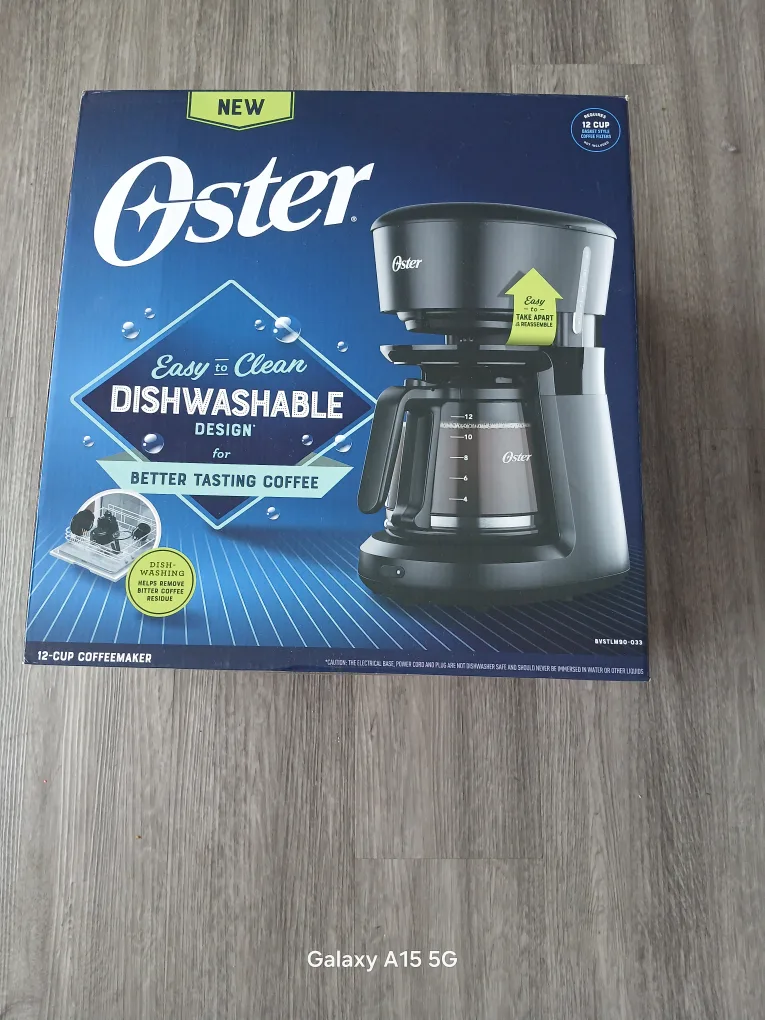 New Oster 12-Cup Coffeemaker thumbnail