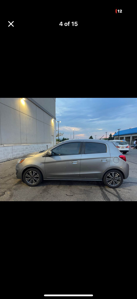 Mitsubishi Mirage Hatchback, Silver - photo 2