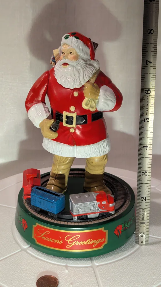 Coca-Cola Santa Claus Die Cast Animated bank 🇨🇦 image indicator(6)
