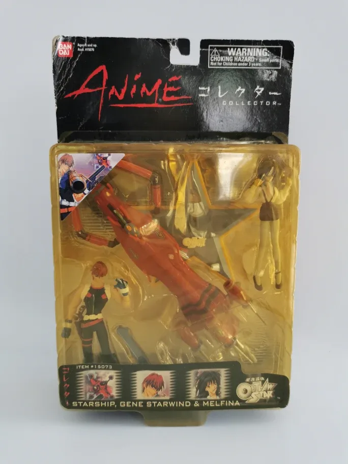 Outlaw Star Anime Collector Figure - Gene Starwind & Melfina thumbnail
