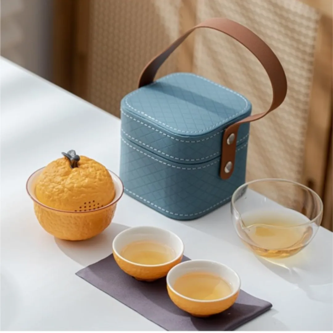 Tea set - Orange thumbnail