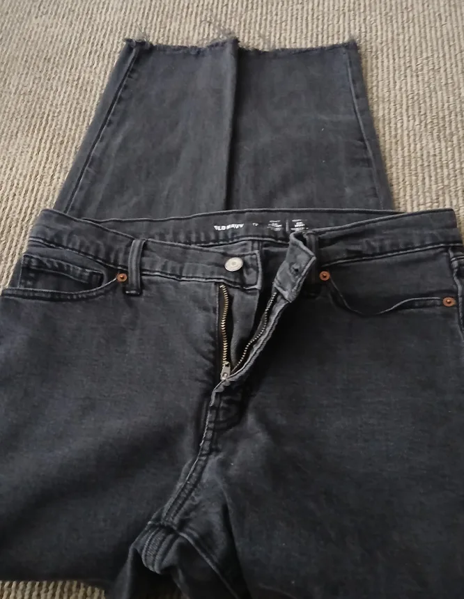 Old Navy OG Straight dark grey and- Size 12 thumbnail