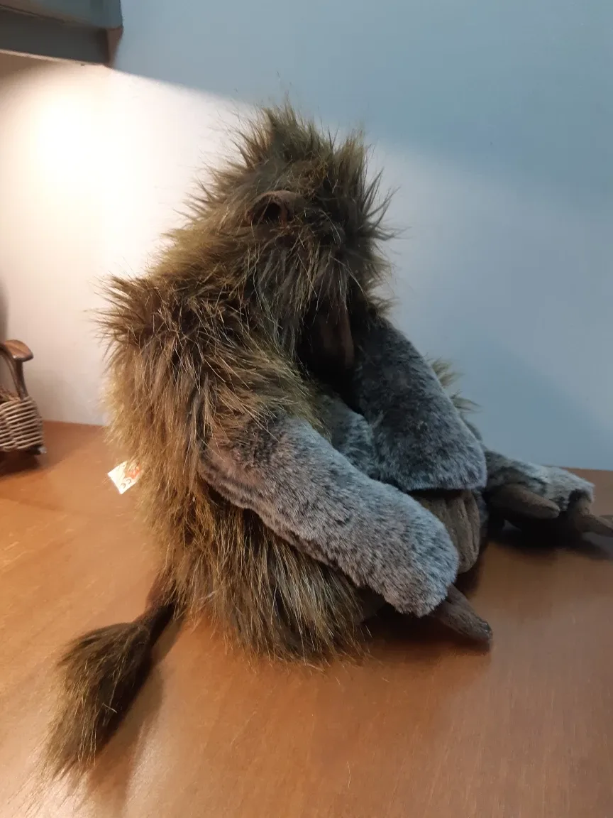 Folkmanis baboon hand puppet image indicator(8)