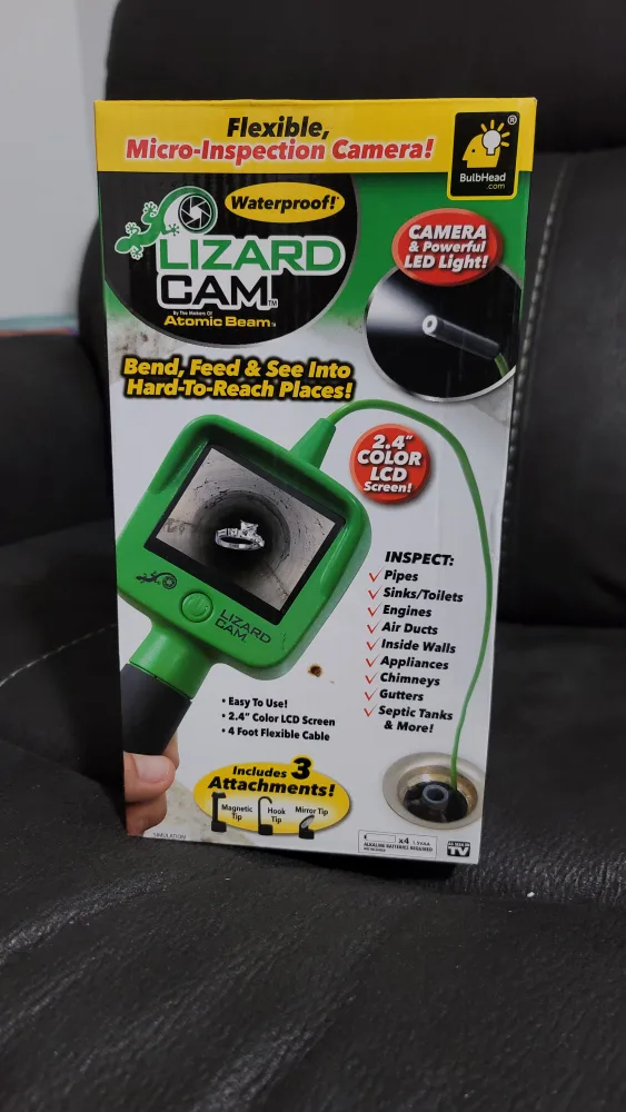 Lizard Cam Atomic Beam Micro Inspection Camera thumbnail