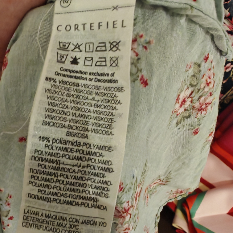 Cortefiel Floral Print Blouse - Size Small - photo 5