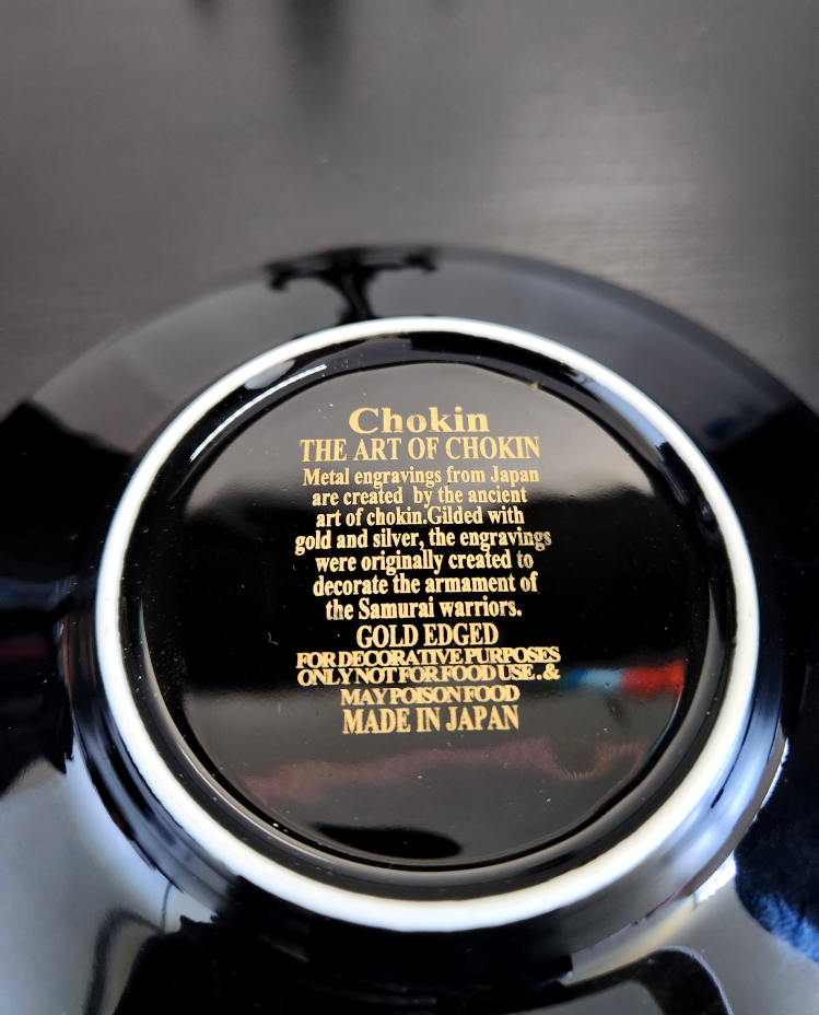 Chokin Art Plate - Japan - photo 2