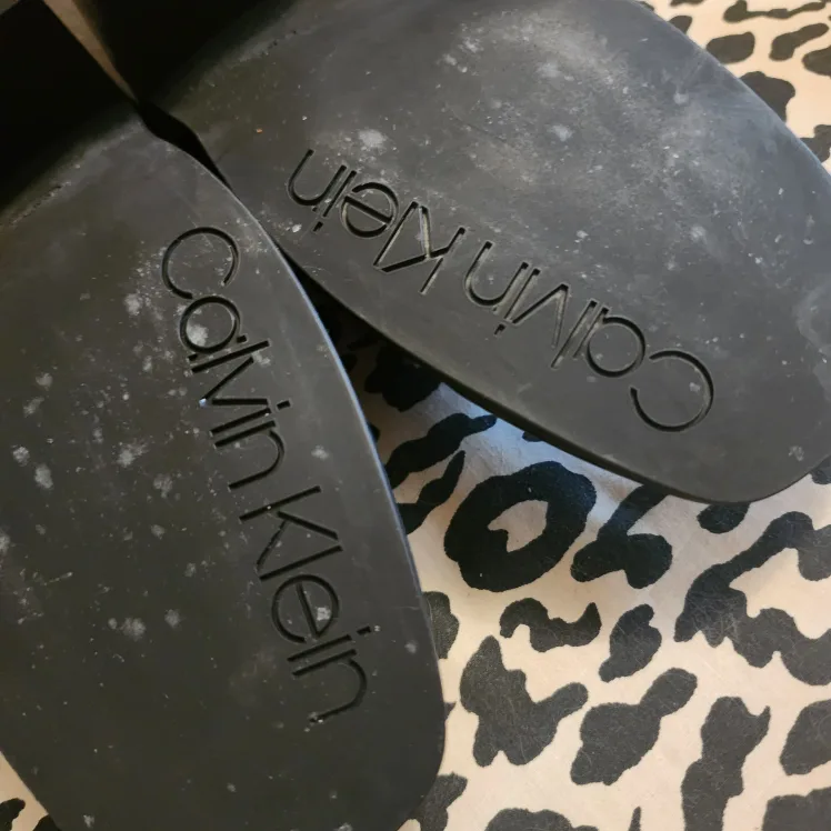 Calvin Klein Black Leather Loafers image indicator(6)