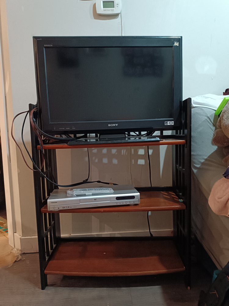 🇨🇦 Sony Bravia TV with Toshiba DVD Player and TV stand - photo 2