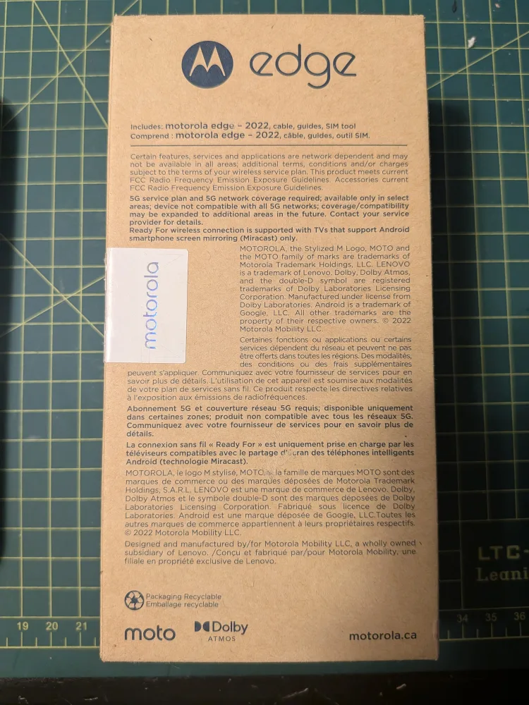 Moto Edge 2022 256GB 5G image indicator(5)