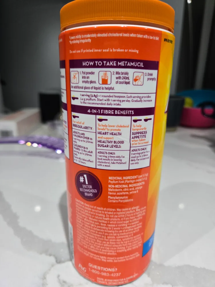 Metamucil Fibre Therapy 425g image indicator(2)