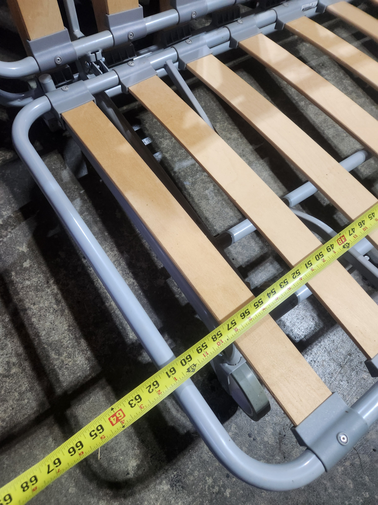 Futon Folding Bed Frame - 78 x 31 inches - photo 2