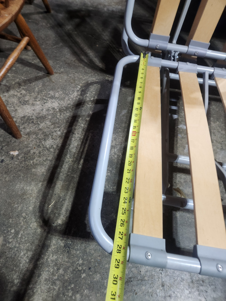 Futon Folding Bed Frame - 78 x 31 inches - photo 3