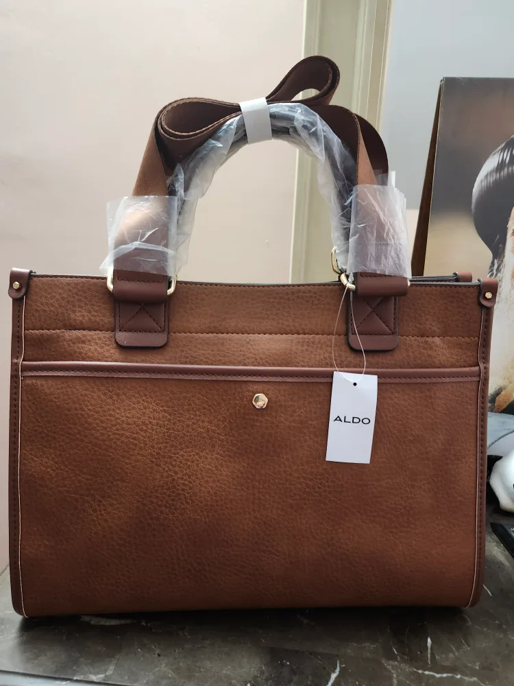 New Aldo Brown Tote Bag thumbnail
