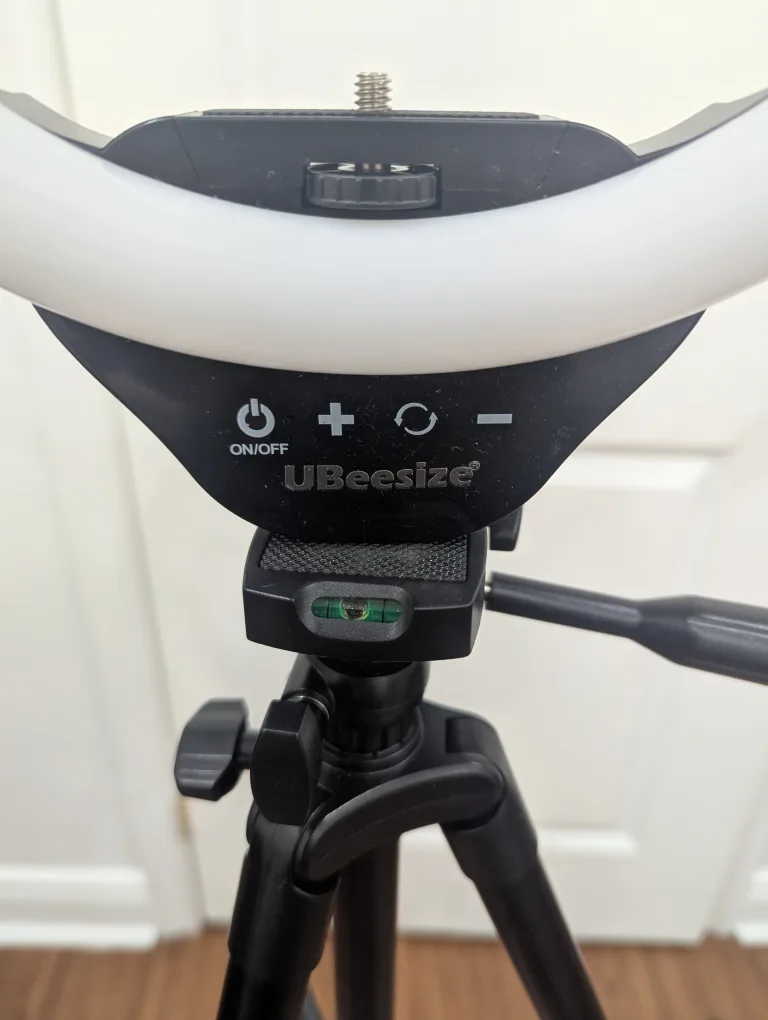 UBeesize 10" Ring Light with Tripod image indicator(3)