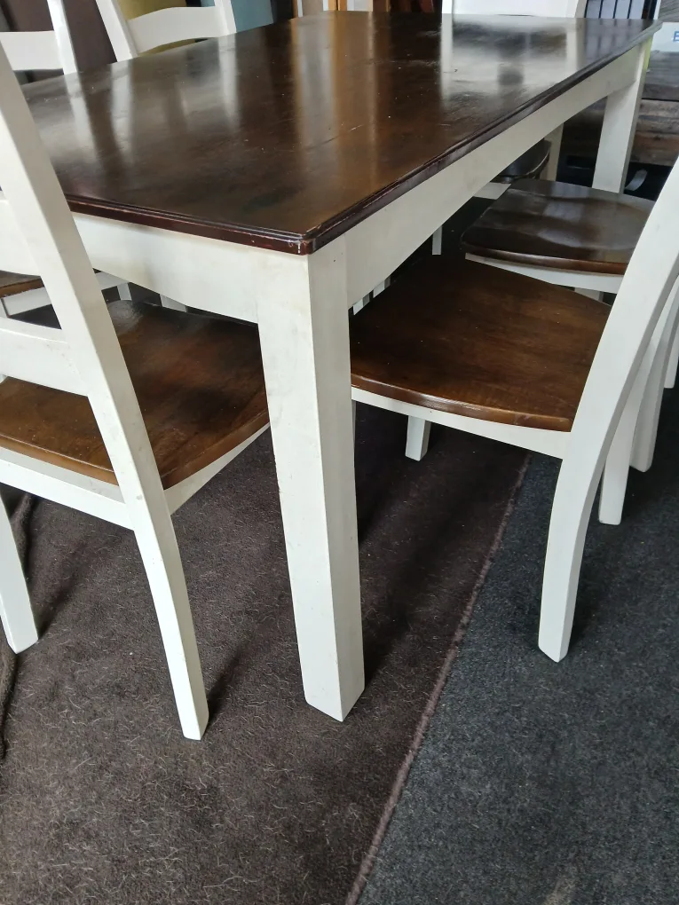dining set 6 chear exelent condition thumbnail