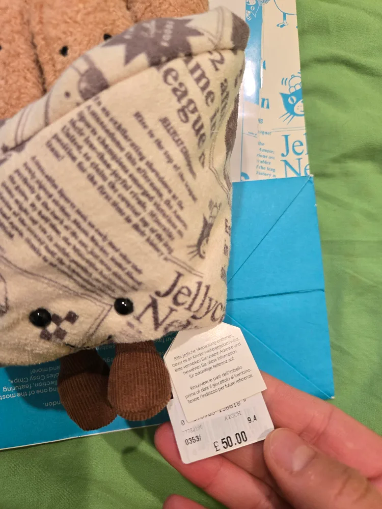 Jellycat Amuseable Chip Plush - NEW image indicator(2)