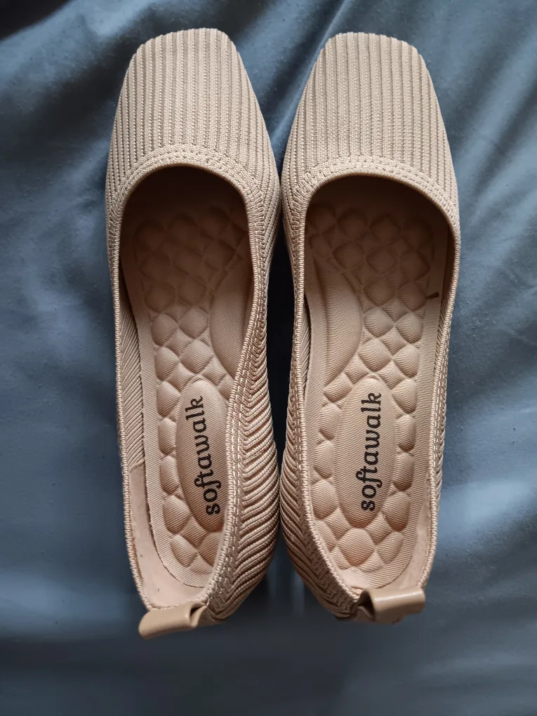 Softawalk Knit Ballet Flats - Size 8 thumbnail