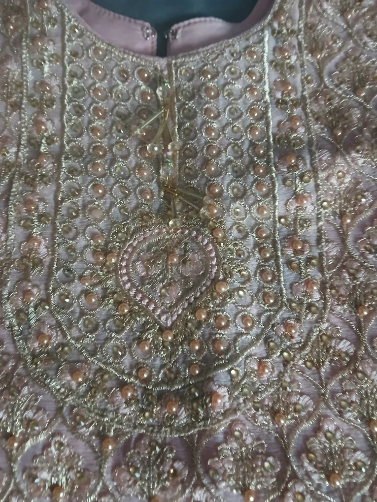 Pink Viscose Shalwar Kameez - Size 8 image indicator(2)