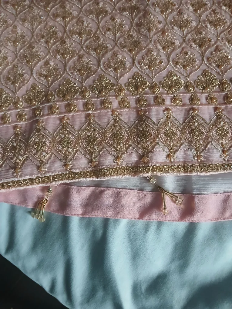 Pink Viscose Shalwar Kameez - Size 8 image indicator(3)