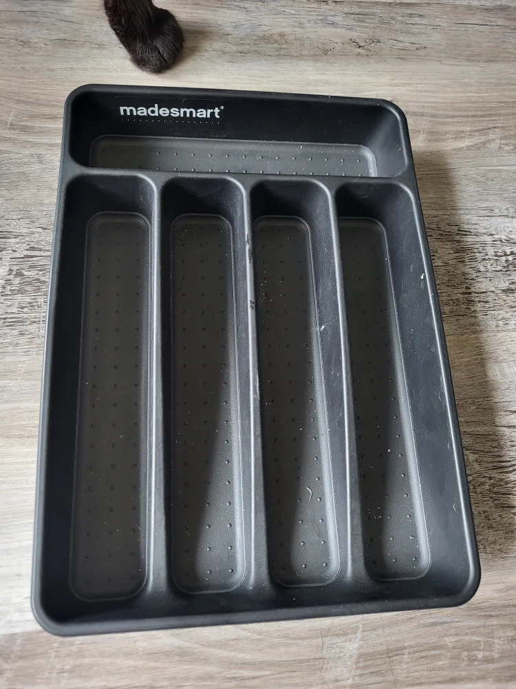 madesmart Black Utensil Tray thumbnail