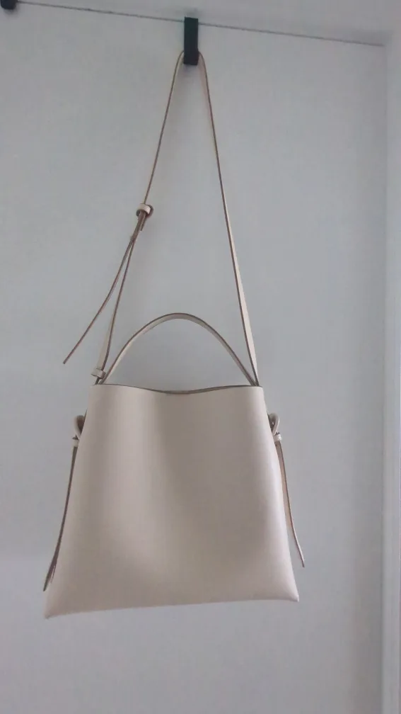 Mango Shopper Bag Off White thumbnail