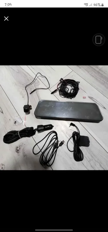 4K Rear View Mirror Dash Camera - Front and Rear - Touch Screen thumbnail