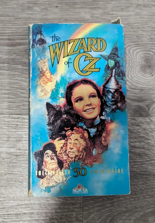 The Wizard of Oz 50th Anniversary VHS Tape Movie thumbnail